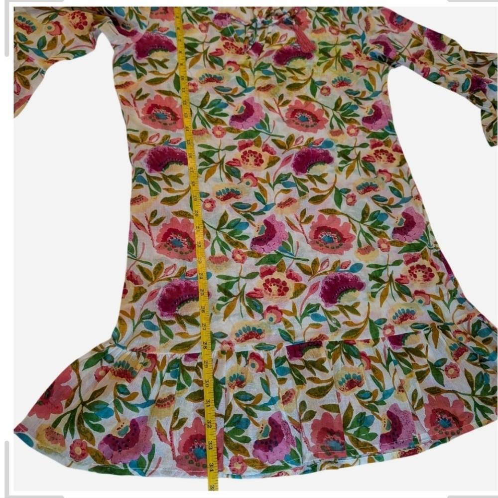 Vibrant Floral Mini Dress - Picture 8 of 15